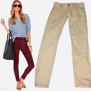 Blank NYC OffWhite Skinny Corduroy Stretch Pant 25